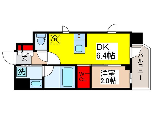 コンフォリア森下サウスの物件間取画像